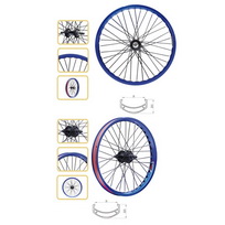 BMX WHEEL  COMPLETE-WR109