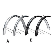 CHROMO PLASTIC MUDGUARDS-FM028