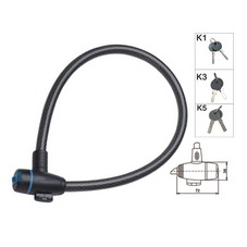 Steel cable lock-AL204