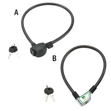 Steel cable lock-AL202(A-B)