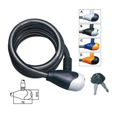 Coil cable lock-AL059