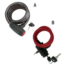 Coil cable lock-AL051(A-B)