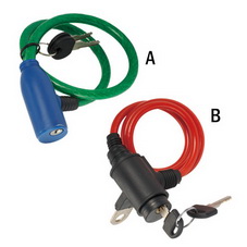 Coil cable lock-AL050(A-B)